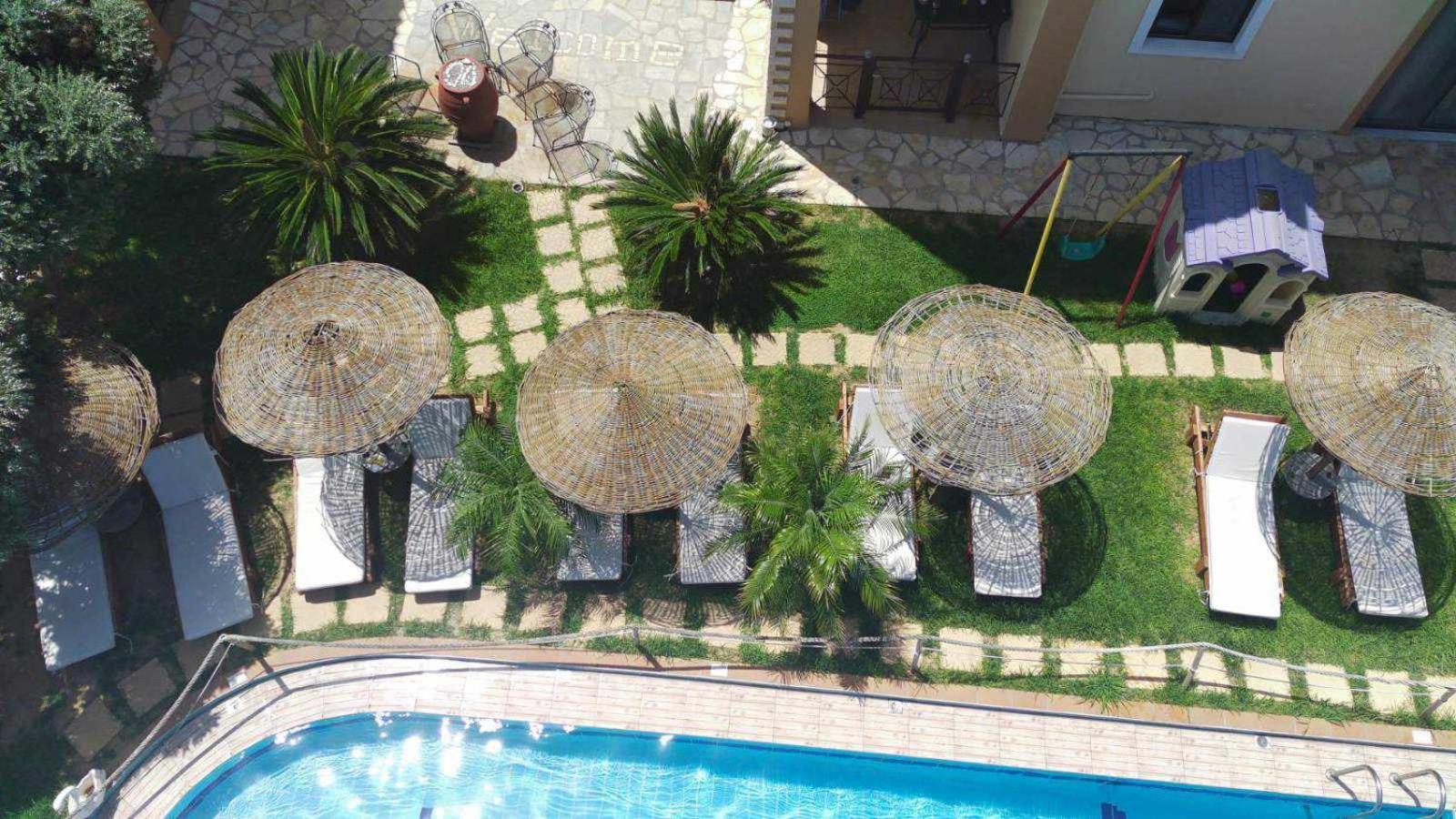 Villa Gereoudis Seaview Apartments-Pool & Bar Kolimvárion Exterior foto