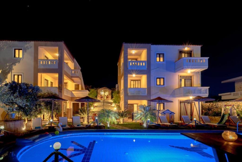 Villa Gereoudis Seaview Apartments-Pool & Bar Kolimvárion Exterior foto
