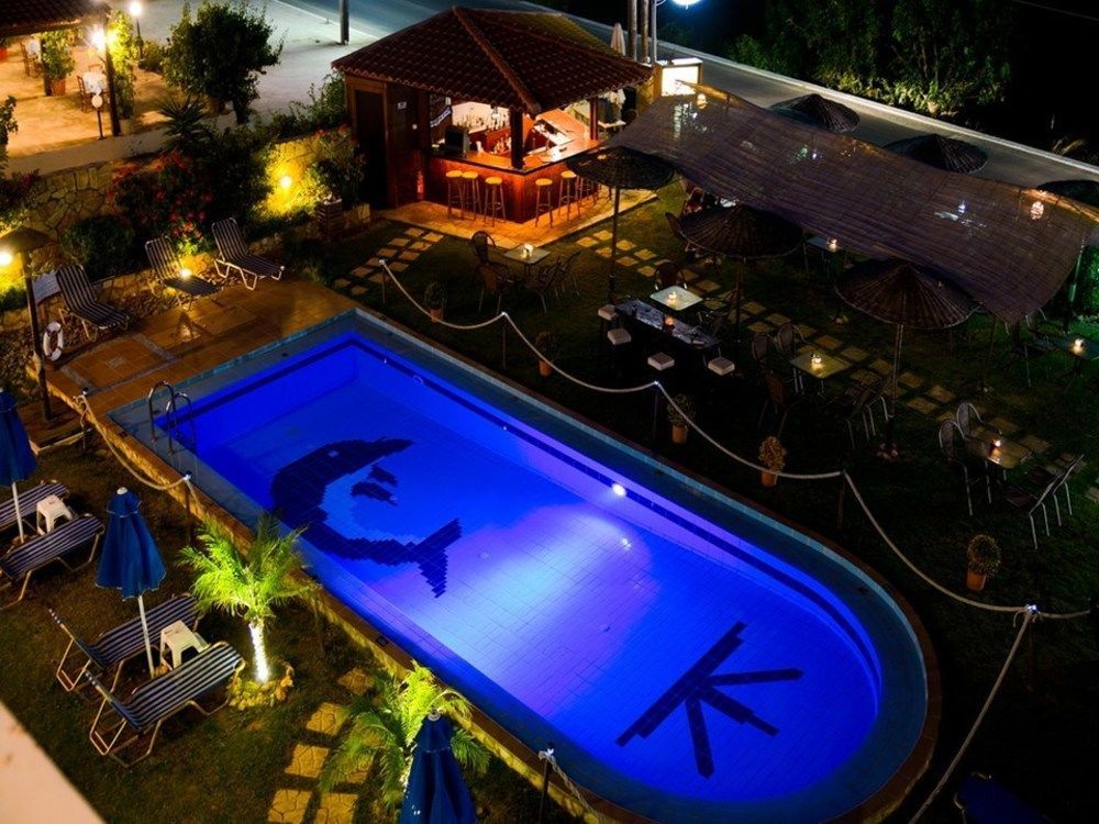 Villa Gereoudis Seaview Apartments-Pool & Bar Kolimvárion Exterior foto