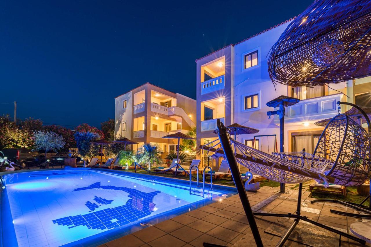 Villa Gereoudis Seaview Apartments-Pool & Bar Kolimvárion Exterior foto