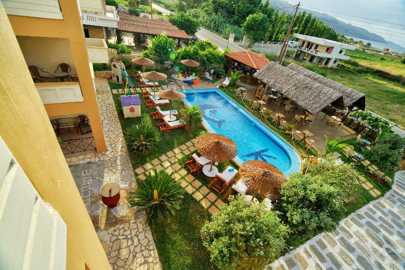 Villa Gereoudis Seaview Apartments-Pool & Bar Kolimvárion Exterior foto